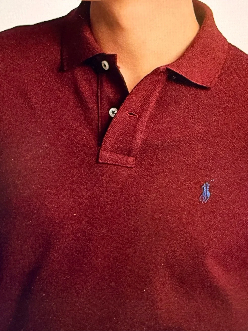 Classic Burgundy Polo by Ralph Lauren